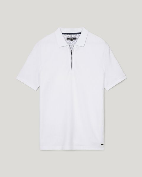 Jacquard Texture Polo